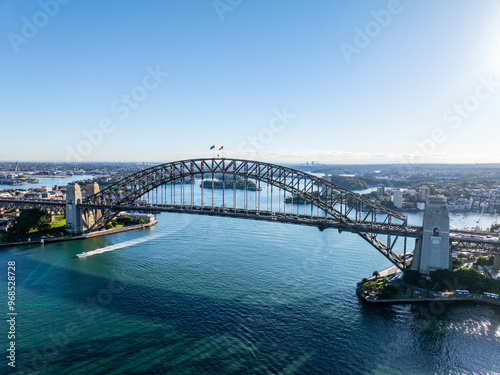 Canvas Print Sydney, Harbour Bridge, Australia