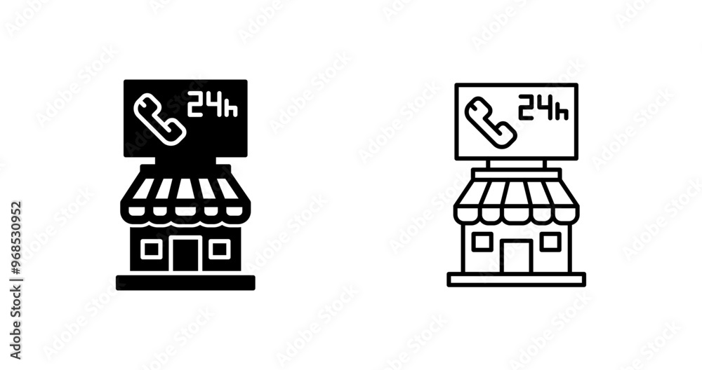 24 hours Vector Icon 24 hours Vector Icon