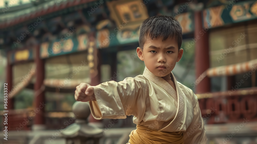 © mahamad - Young martial artist.