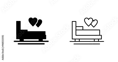Honeymoon Vector Icon