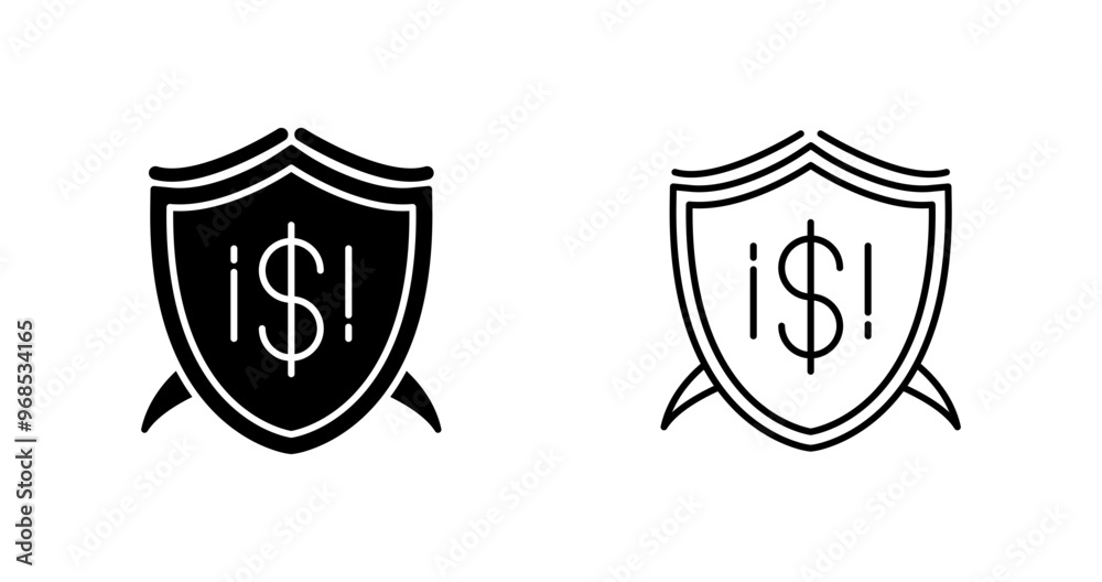 Shield Vector Icon Shield Vector Icon