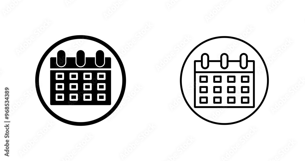 Calendar Vector Icon Calendar Vector Icon