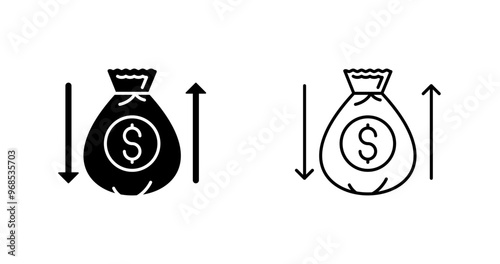 Money Bag Vector Icon