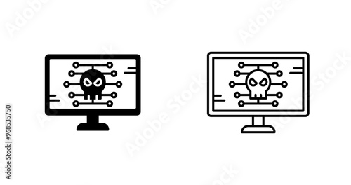 Malware Vector Icon