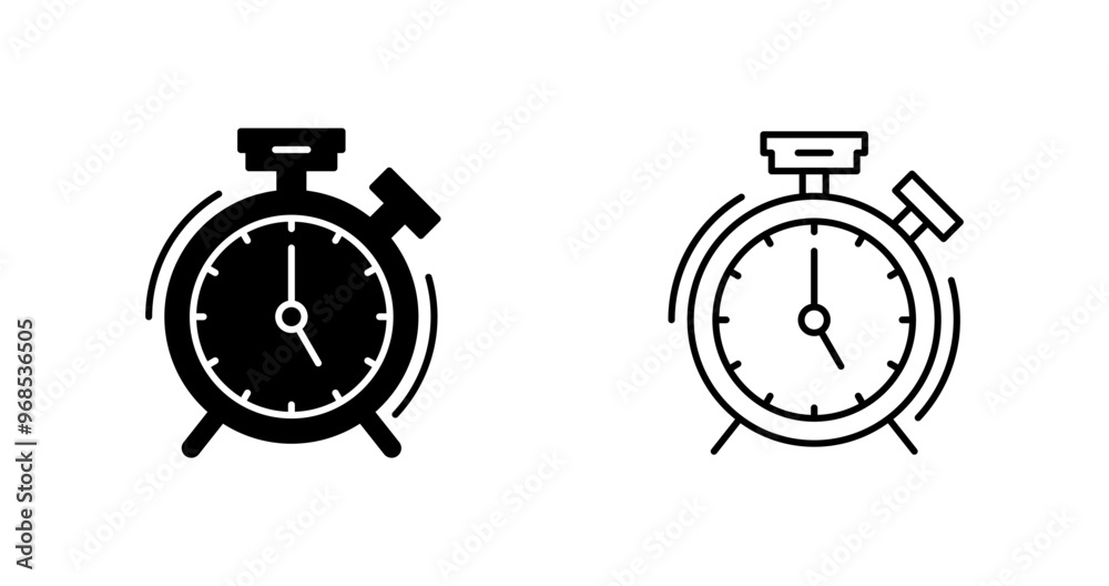 Alarm Clock Vector Icon Alarm Clock Vector Icon