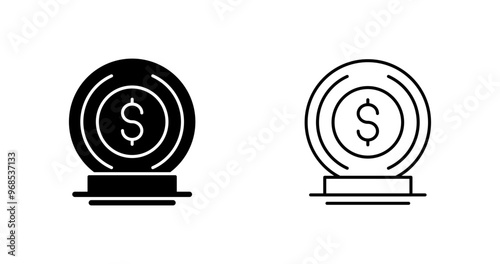Coin Vector Icon