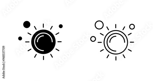 Sun Vector Icon