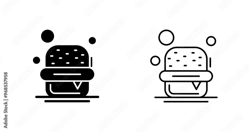 Burger Vector Icon Burger Vector Icon