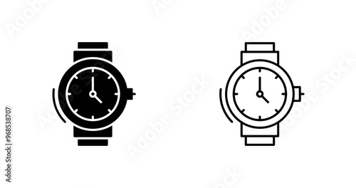 Wristwatch Vector Icon