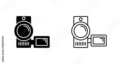 Video Recorder Vector Icon