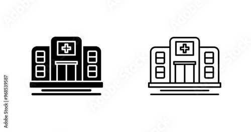 Hospital Vector Icon