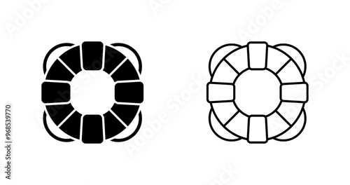 Lifesaver Vector Icon