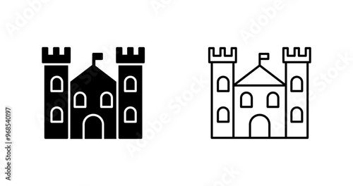 Castle Vector Icon