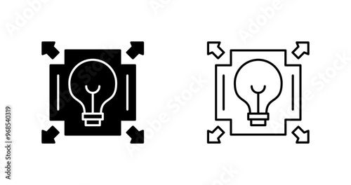 Diffusion Vector Icon