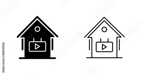 live Broadcast Vector Icon