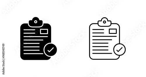 Secure Notepad Vector Icon