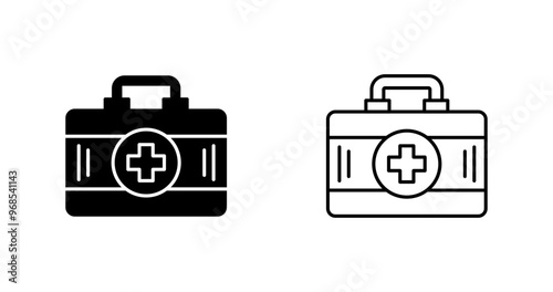 First Aid Kit Vector Icon