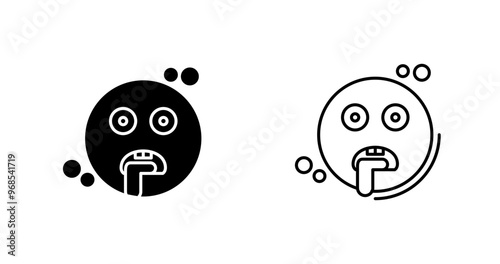 Drooling Vector Icon