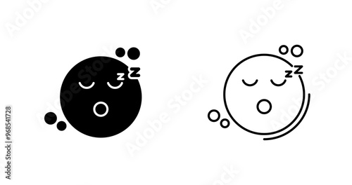 Sleep Vector Icon