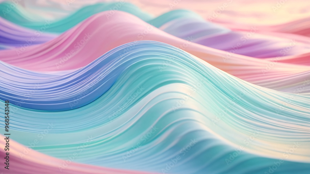 Fototapeta premium abstract colorful background with waves