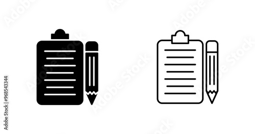 Clipboard Vector Icon