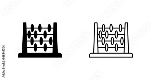 Abacus Vector Icon