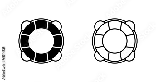 Life Preserver Vector Icon