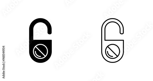 Do Not Disturb Vector Icon