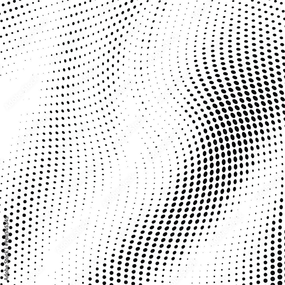 Light gradient halftone dots grunge wide background
