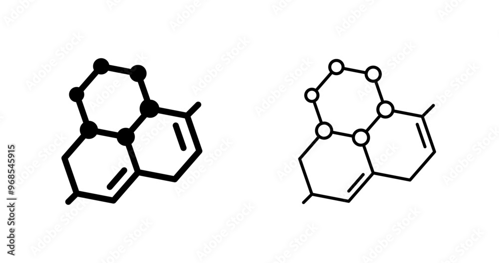 Obraz premium Molecule Vector Icon