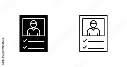 Ballot Vector Icon