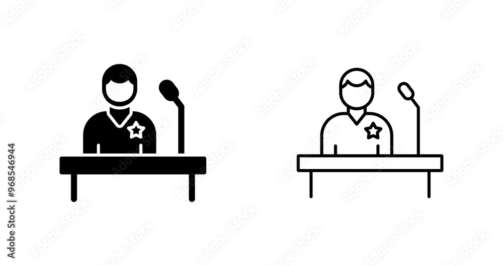 Candidate Vector Icon