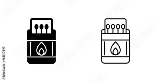 Matches Vector Icon
