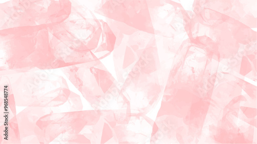 Abstract pink watercolor background.Hand painted watercolor. vector
