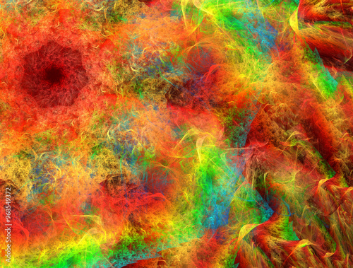 Imaginatory fractal abstract background Image