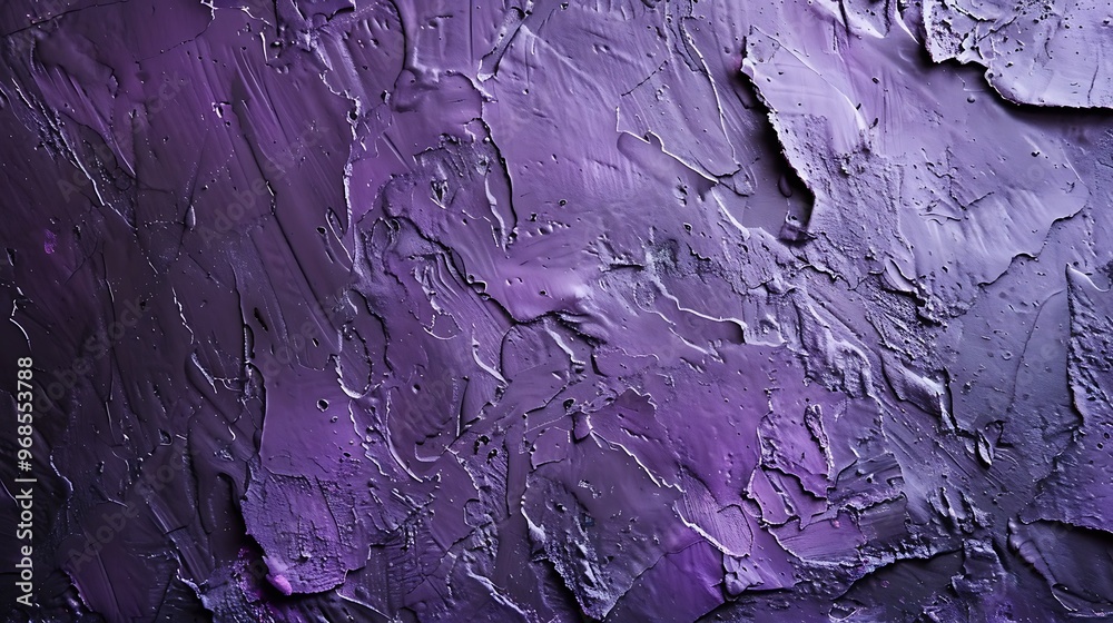 A purple wall with cracks concrete background A purple wall with cracks concrete background