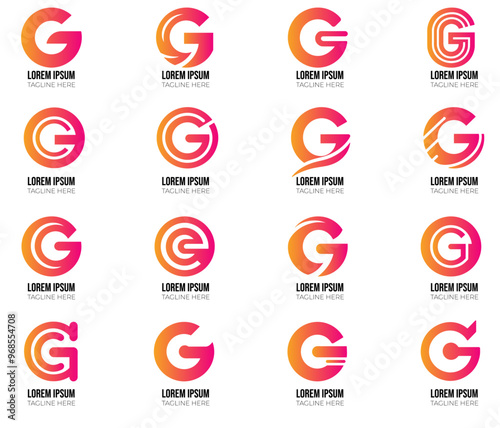 g logo pack for business identity