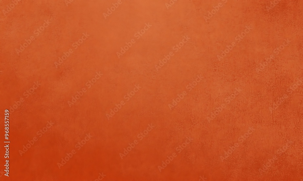 Fototapeta premium Clean orange retro paper background. Vintage cardboard texture. 