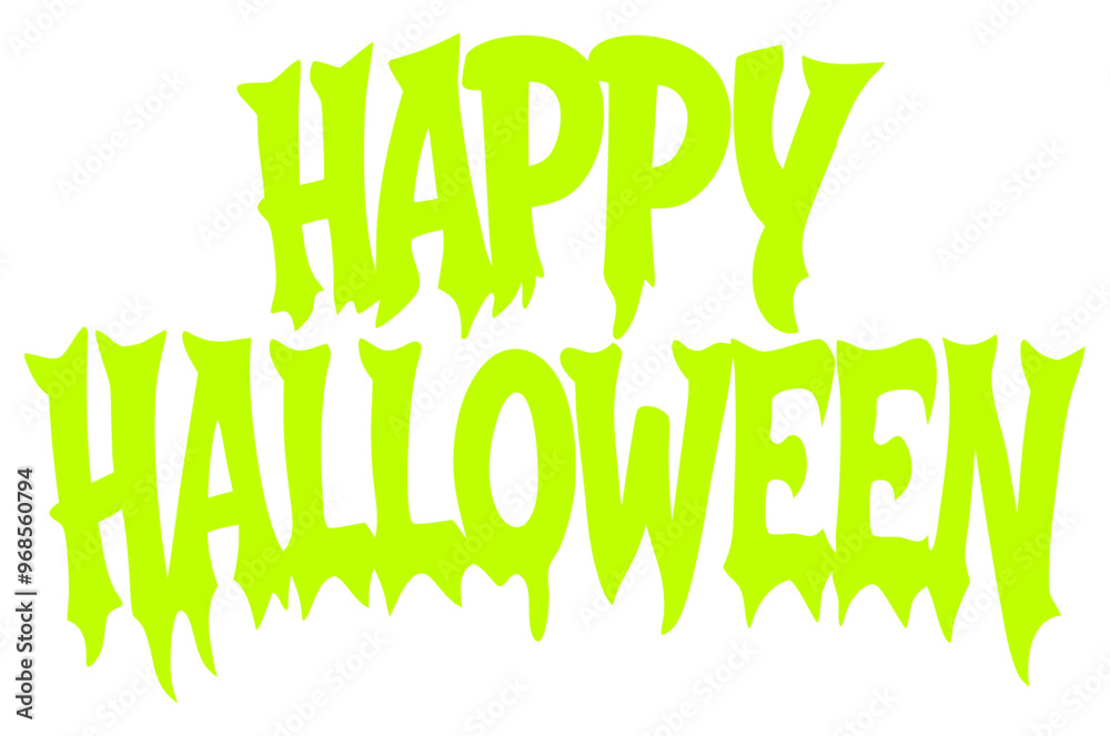 custom made wallpaper toronto digitalhappy halloween text VECTOR ILUSTRATION