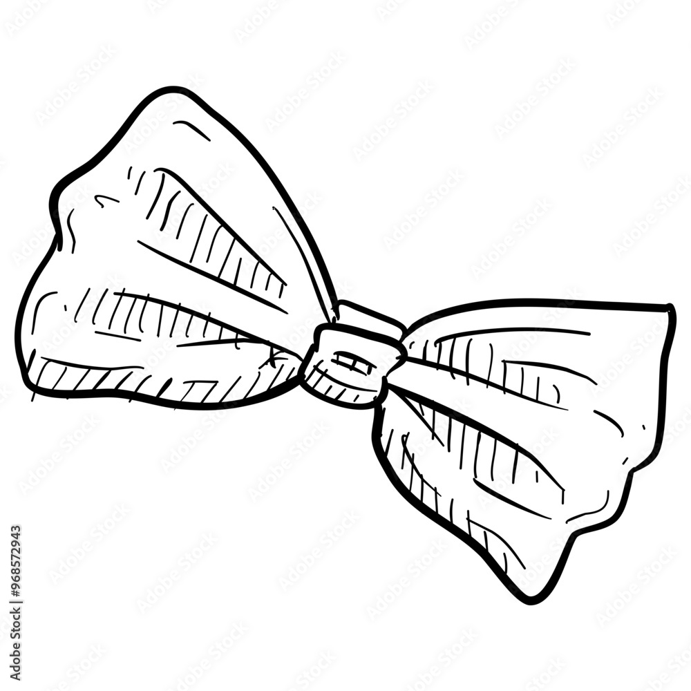 bowtie handdrawn illustration bowtie handdrawn illustration