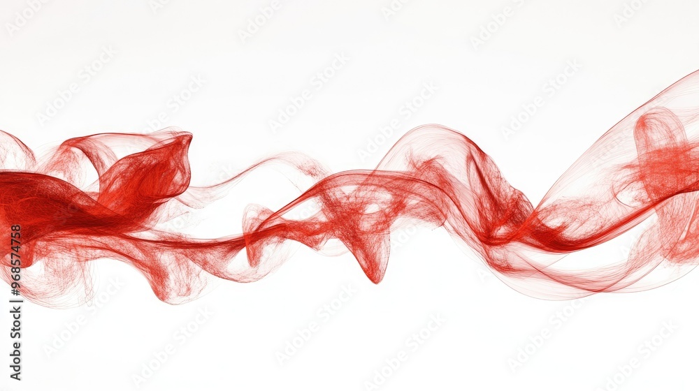 Dynamic red flames twisting and flickering against a white background, symbolizing energy and power. Dynamic red flames twisting and flickering against a white background, symbolizing energy and power.