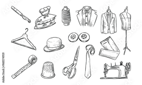 tailor handdrawn collection