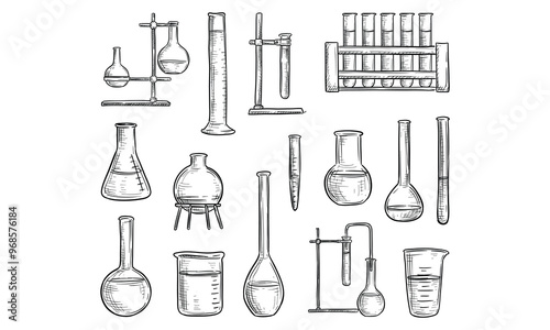 pharmaceutical handdrawn collection