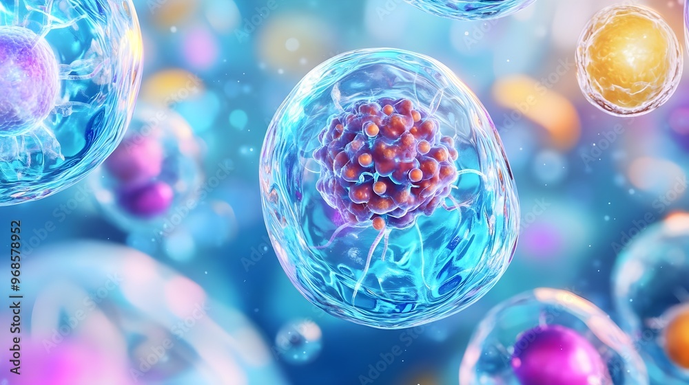 Microscopic Cell Biology Abstract Background Microscopic Cell Biology Abstract Background