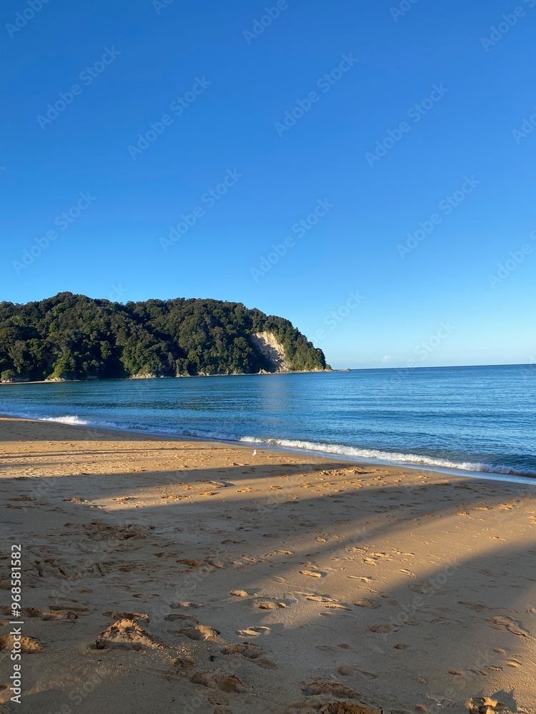 Fototapeta premium beach at sunset