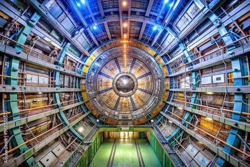 discovery, gravitational waves, laboratory, science, high-tech, equipment, machinery, infrastructure, telescopic, west gallery, The Advanced Virgo detector west gallery Low Angle
