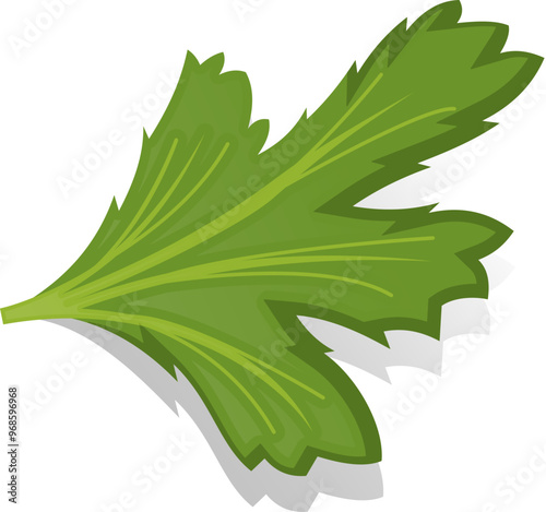 Fresh Leaf Garnish for Elegant Plating