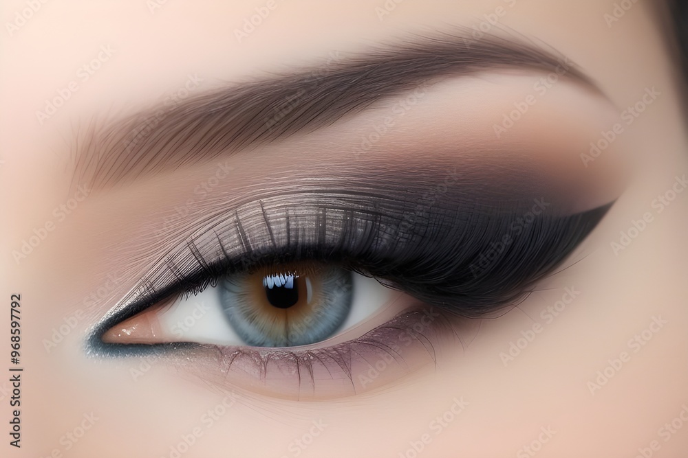 Vibrant Eyeshadow Palette Isolated on White Background Vibrant Eyeshadow Palette Isolated on White Background