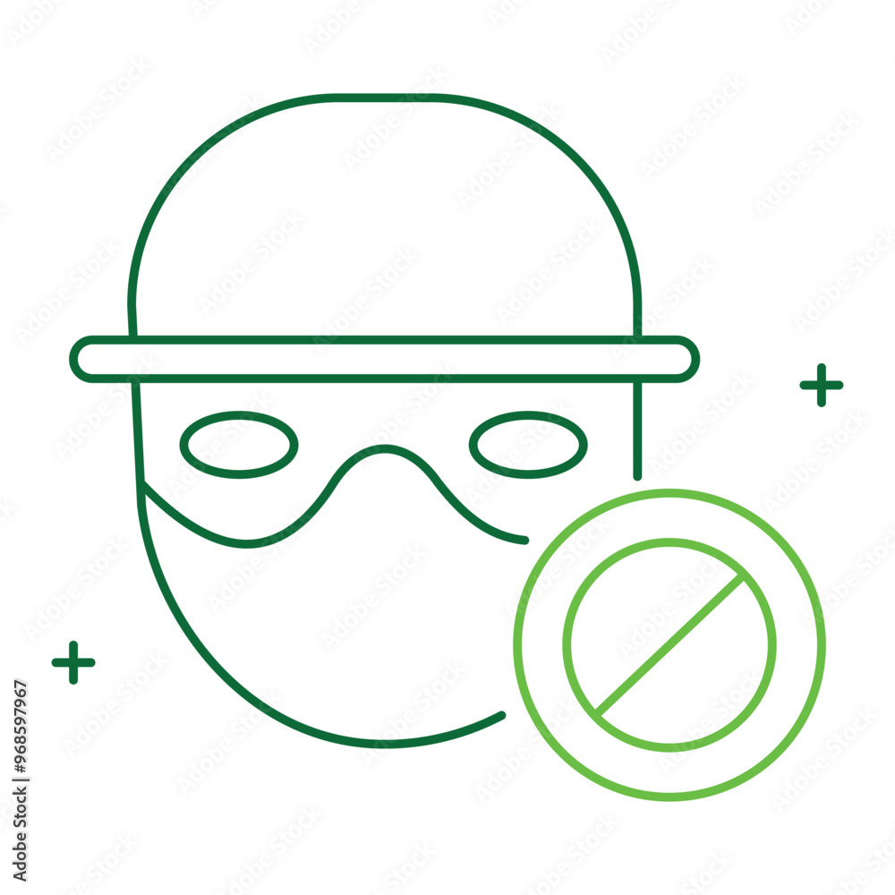 Cybersecurity and Fraud Detection Vector Icon Design, fraud prevention, security, identity theft, anti-fraud, risk management Cybersecurity and Fraud Detection Vector Icon Design, fraud prevention, security, identity theft, anti-fraud, risk management