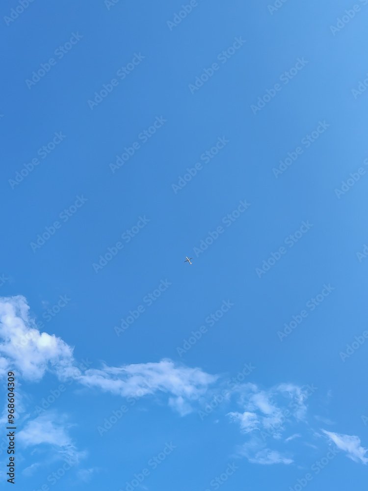 blue sky and clouds